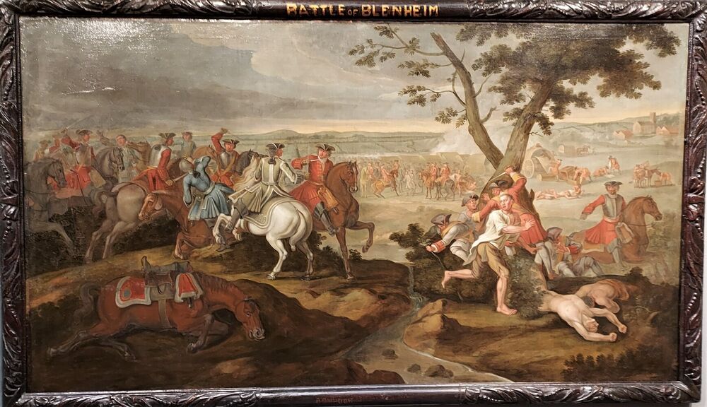 Painting: Battle of Blenheim' 1704 | Van de Ven Antiques